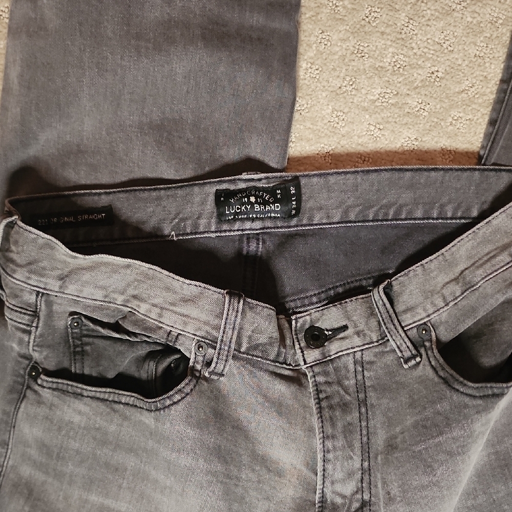 LUCKY Gray Denim Jeans - Picture 3 of 3